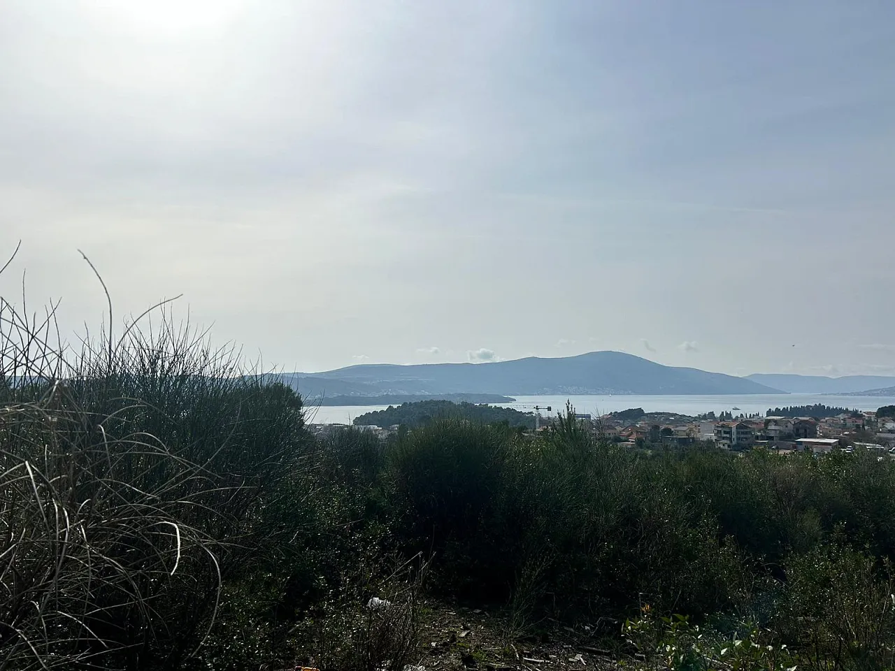 Urbanized Land Plot with Sea View in Tivat – Mrčevac, 1602 m²